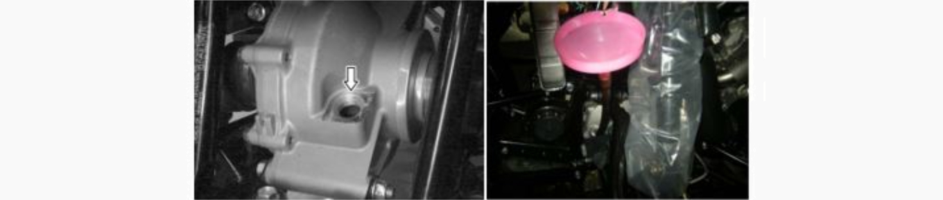 Påfylling med trakt